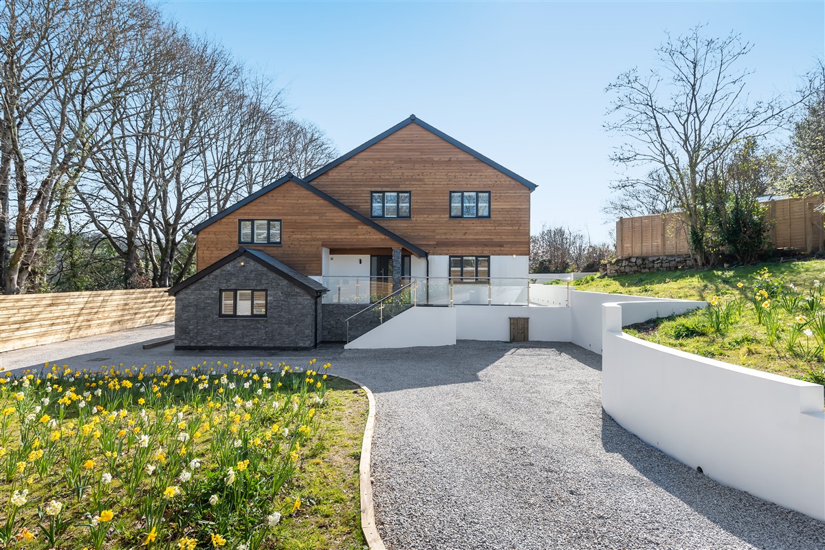 We are very pleased to show you this beautiful home in Perranwell Station, just on the outskirts of Falmouth. Designed by the owners and built by us to their requirements.